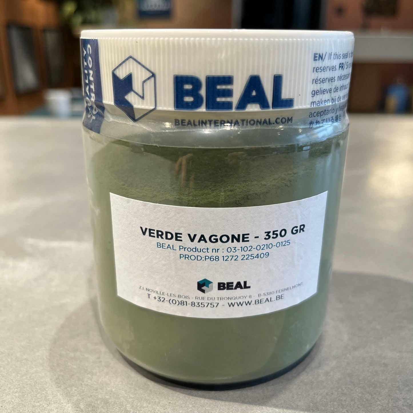 顔料　VERDE VAGONE　400g　SEQUOIA