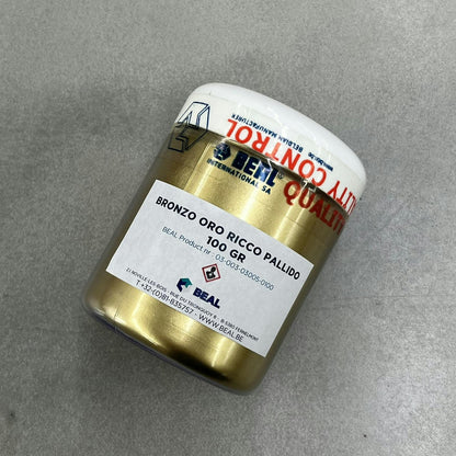 顔料　BRONZO ORO RICCO PALLIDO 100g