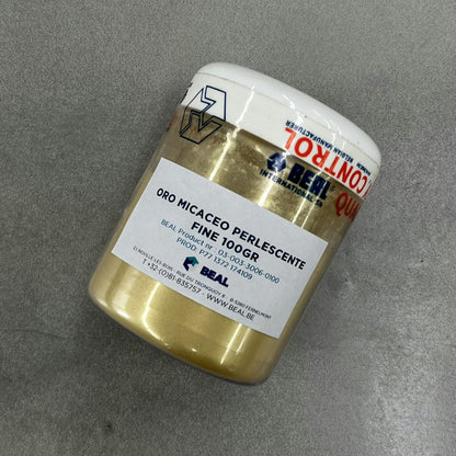 顔料　ORO MICACEO PERLESCENTE FINE 100g