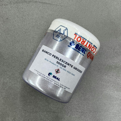 顔料　BIANCO PERLESCENTE GROSSO 100g