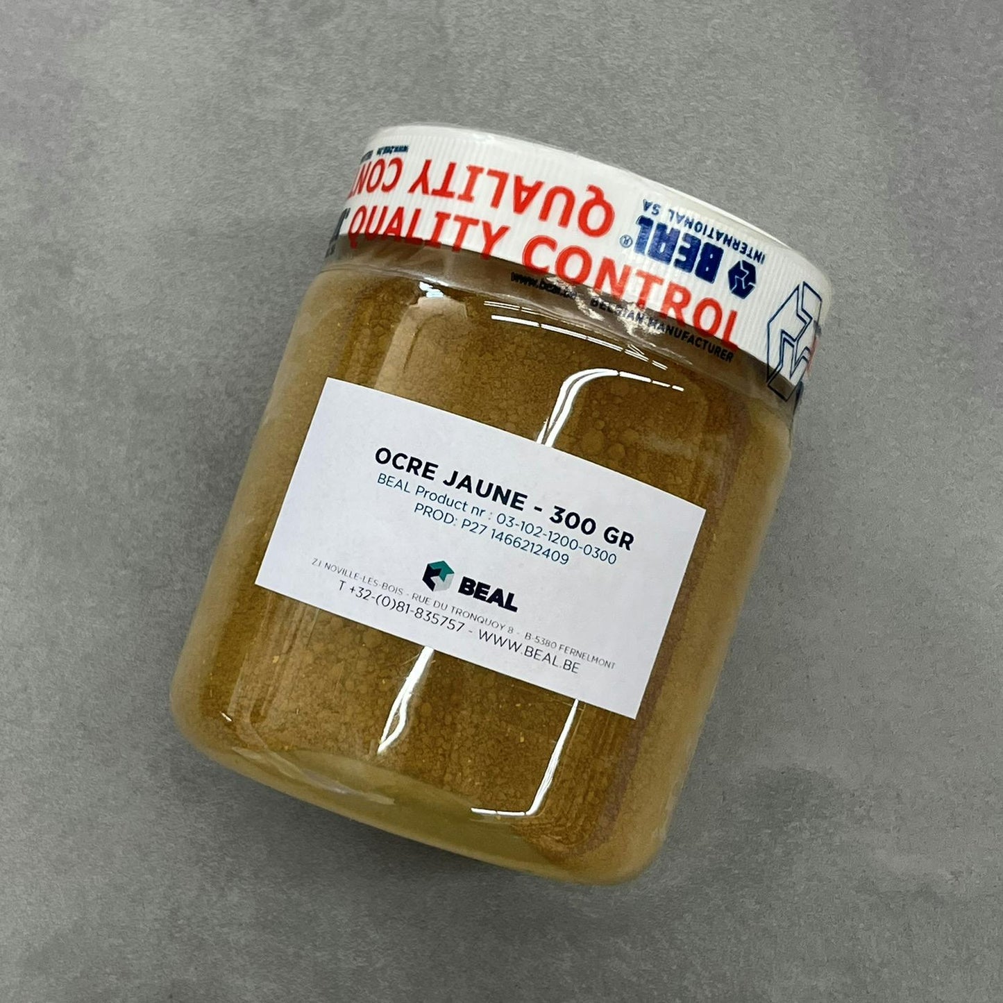 顔料　OCRE　JAUNE 300g　CAMEL【104687】