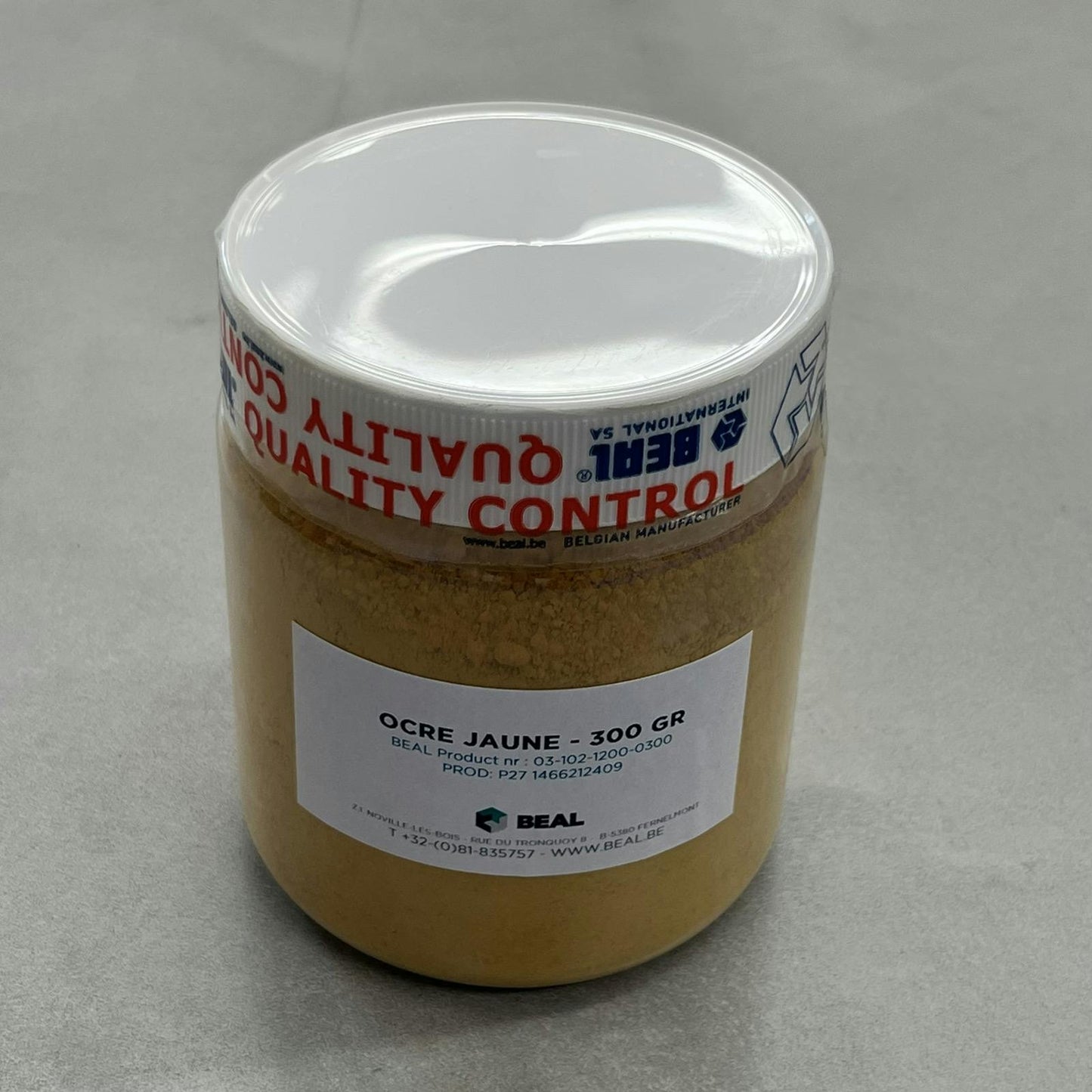 顔料　OCRE　JAUNE 300g　CAMEL【104687】