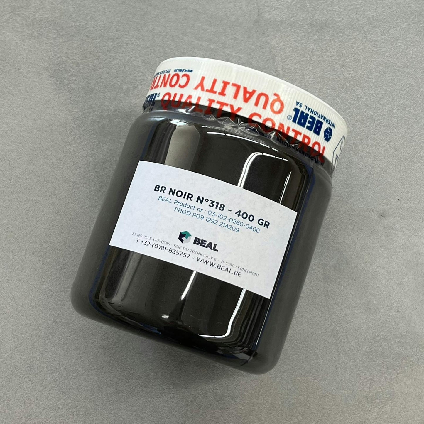 顔料　BR　NOIR　黒　400g　MAKALA【104688】
