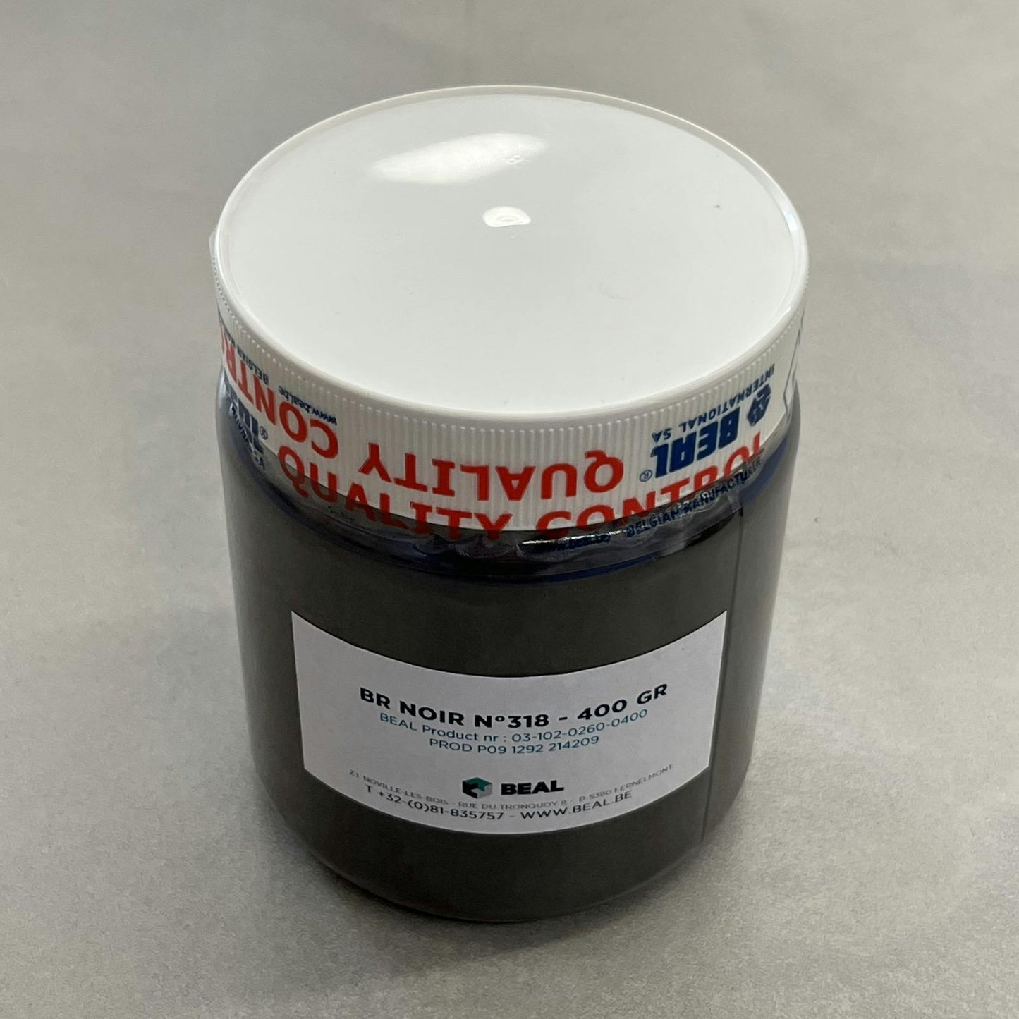 顔料　BR　NOIR　黒　400g　MAKALA【104688】