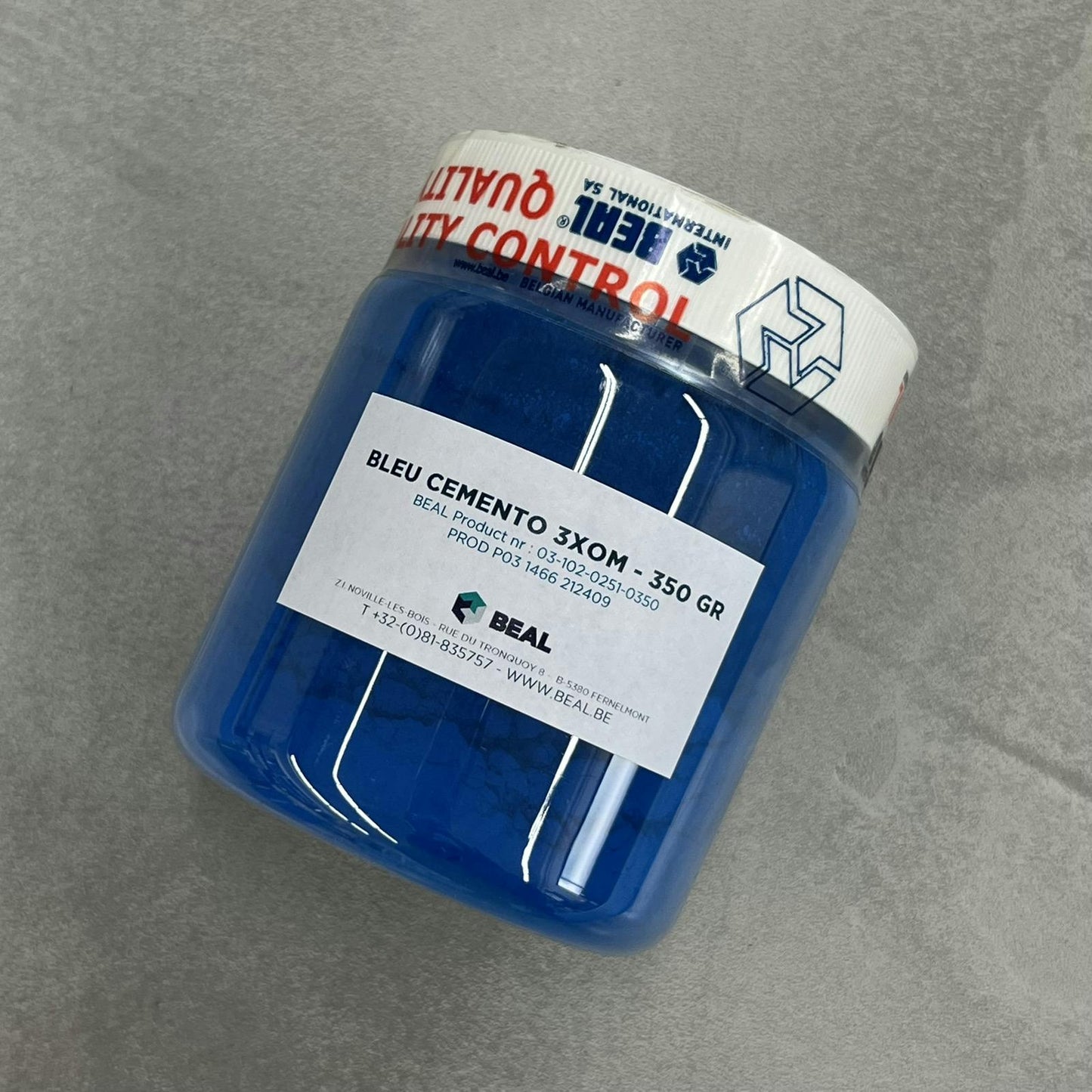 顔料　BLEU　CEMENTO　350g　AGUA【104692】