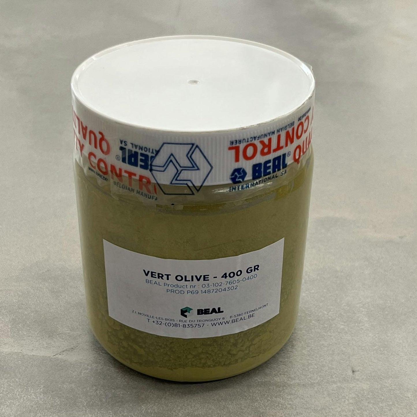 顔料　VERT　OLIVE　ｵﾘｰﾌﾞ　400g　OLIVE【104698】