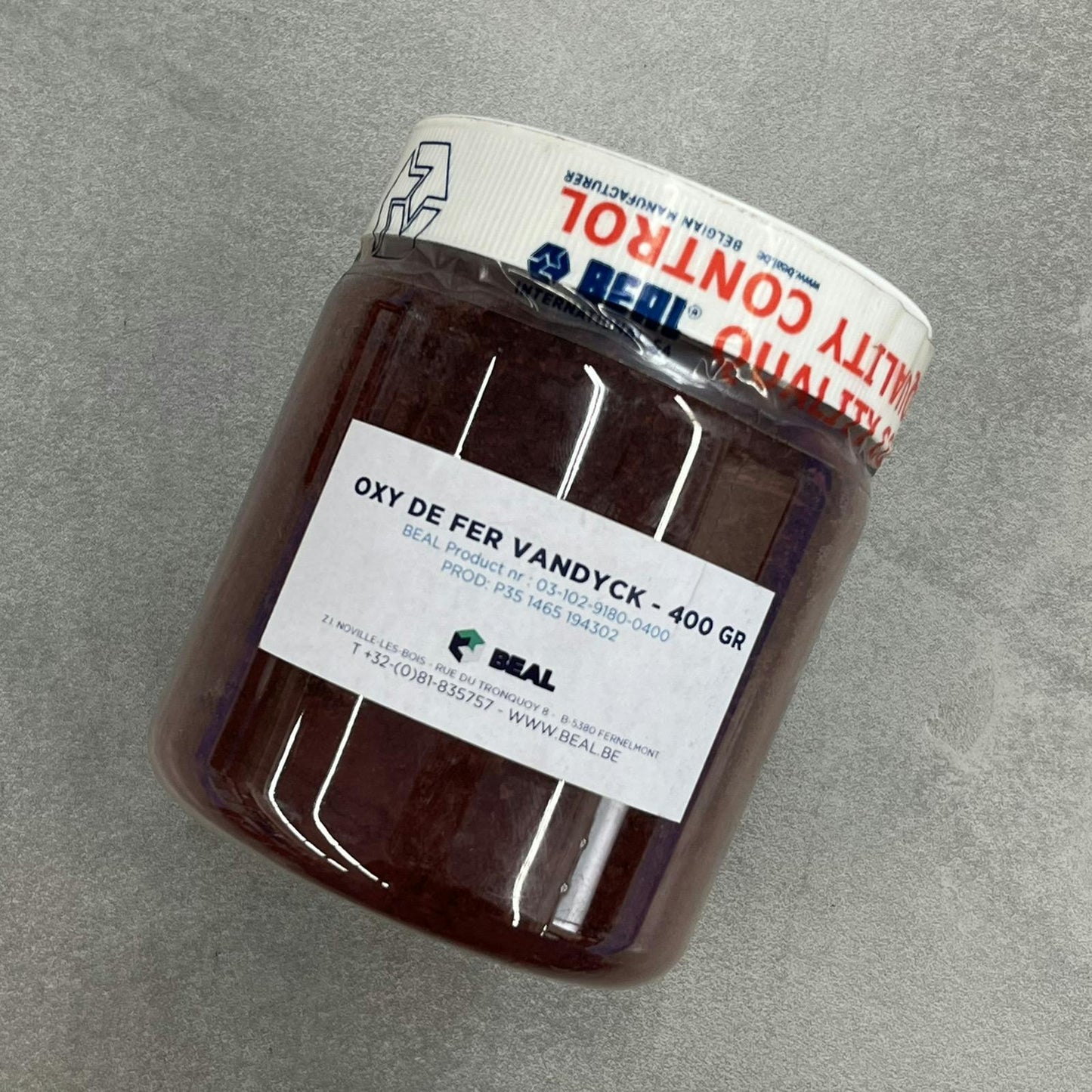 顔料　OXY　ROUGE　VANDYCK　400g　CUBERDON【104699】