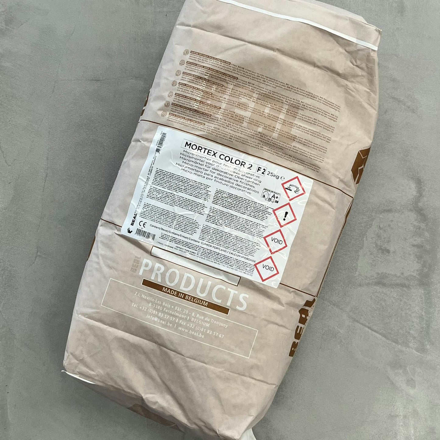 モールテックス　主材ｶﾗｰ2　F2　25kg【105233】