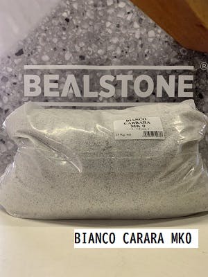 ビールストーン　種石　BIANCO CARRARA　1.2～1.8MK0【105198】