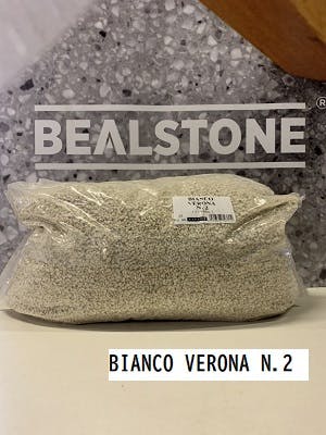 ビールストーン　種石　BIANCO VERONA　3～6　N2【105202】