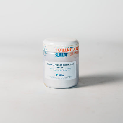 顔料　BIANCO PERLESCENTE FINE 100g