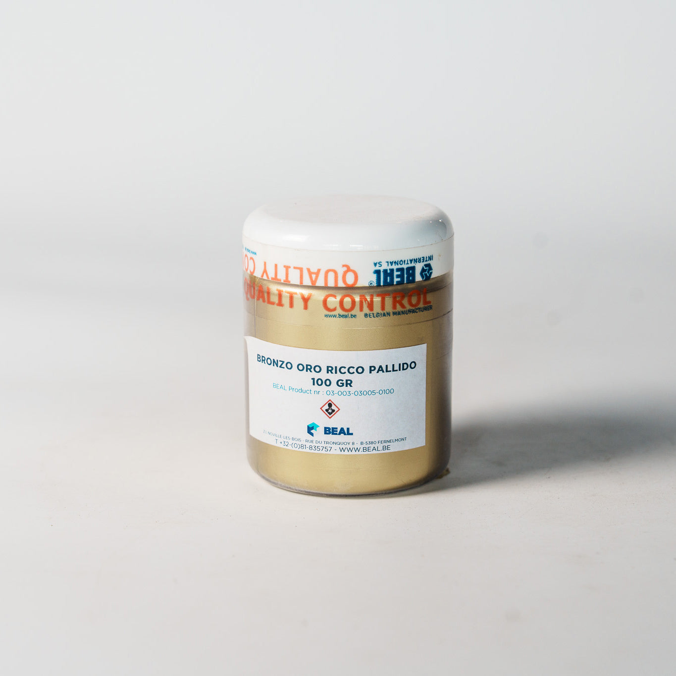 顔料　BRONZO ORO RICCO PALLIDO 100g