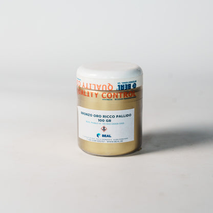 顔料　BRONZO ORO RICCO PALLIDO 100g