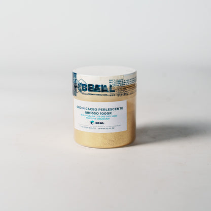 顔料　ORO MICACEO PERLESCENTE GROSSO 100g