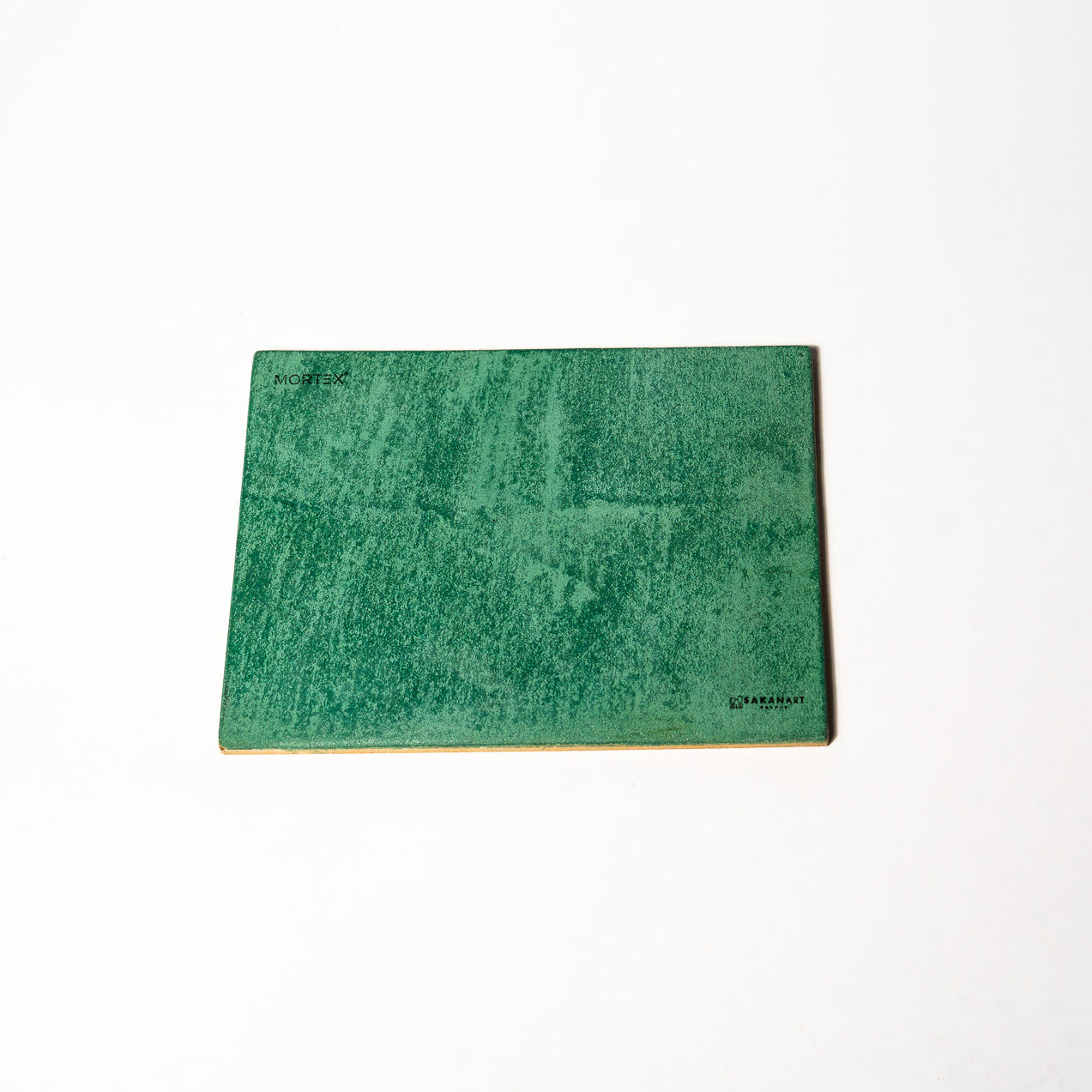 モールテックス塗サンプル　SA008(オリジナルカラー)　EMERALD GREEN